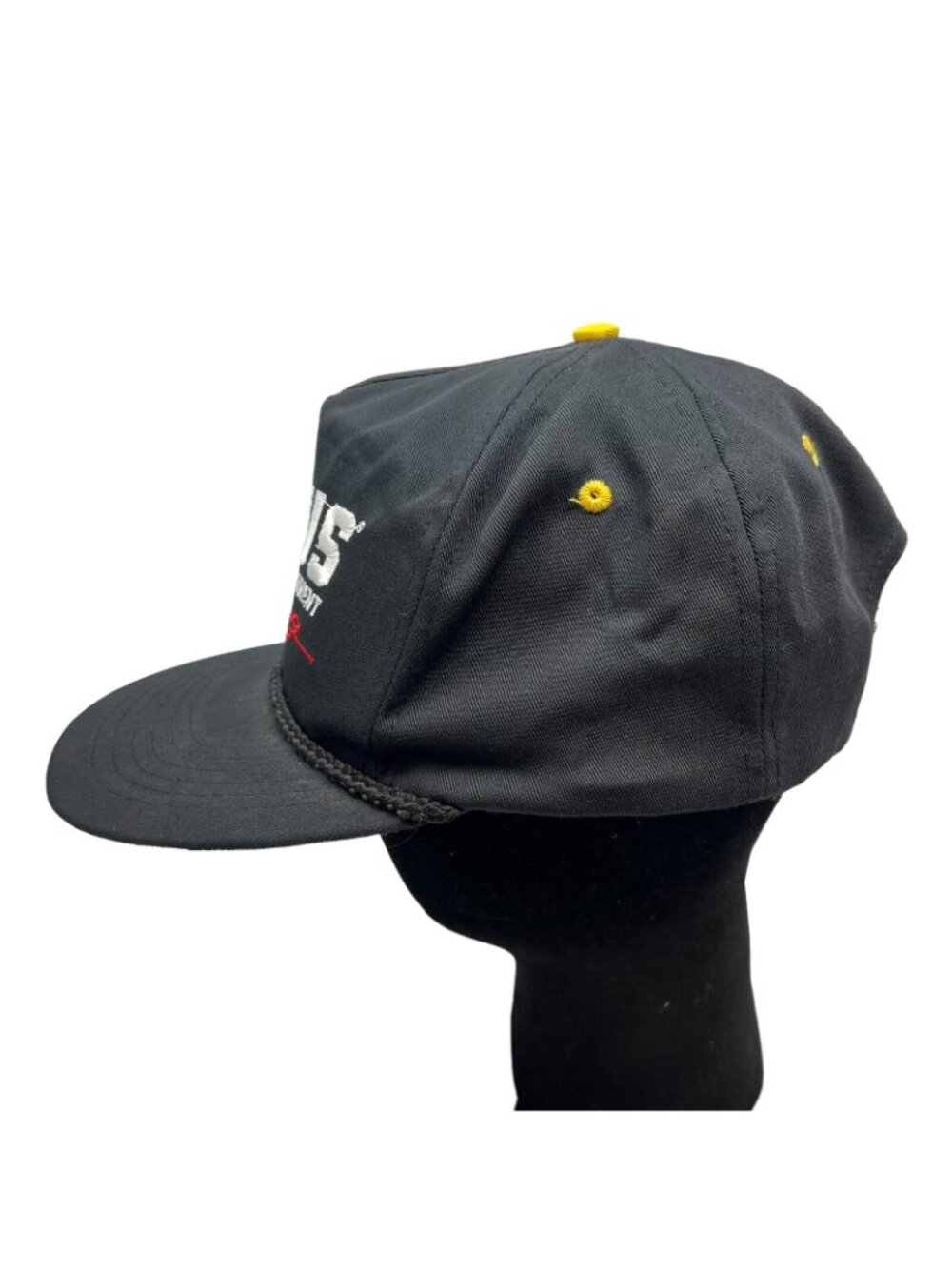 T-Plus Engine Treatment Racing Vintage Black Snapback Trucker Hat Cap Oil Retro - Picture 4 of 9
